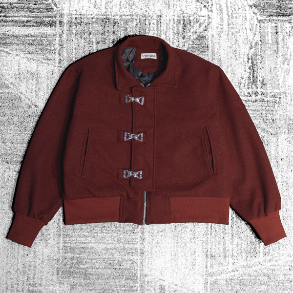 Felt Jacket with Clasps