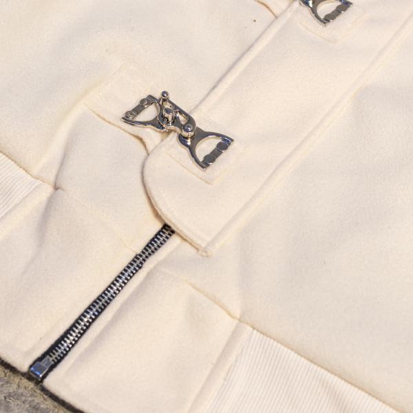 Felt Jacket with Clasps